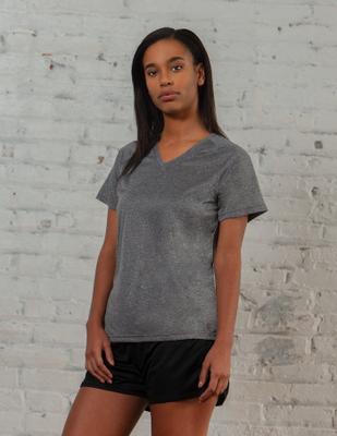 Titanium Heather Women's V-Neck Tee