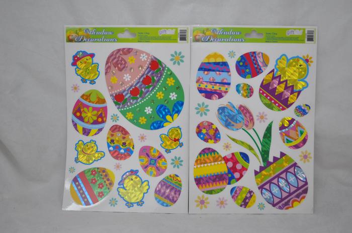 Easter Win Cling Asst
