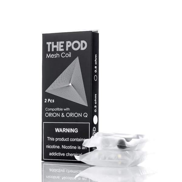 IQS THE POD ORION DNA AND ORION Q MESH COMPATIBLE REPLACEMENT POD CARTRIDGE (PACK OF 2)