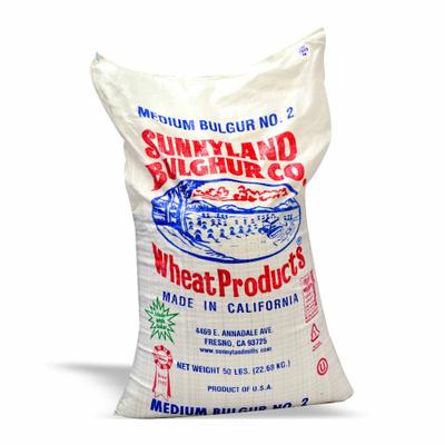 BULGUR MEDIUM # 2 SUNNYLAND 50 LB