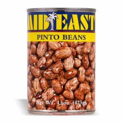 M.E. PINTO BEANS CANS 24/15 OZ