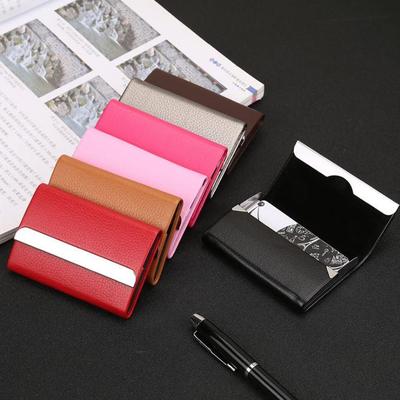 Stainless Steel Business Card Holder Wallet Metal Case