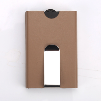 RFiD Pull-up Metal Wallet Credit Card Holder