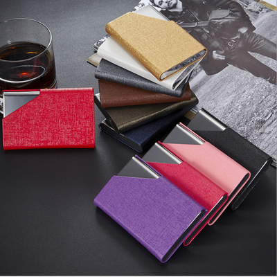 Pocket Stainless Steel Business Card Holder Case Wallet