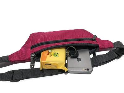 Waterproof Running Belt Fanny Pack Waist Pouch Outdoor Zip Bag