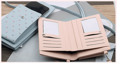 Women Phone CrossBody Shoulder Strap Wallet
