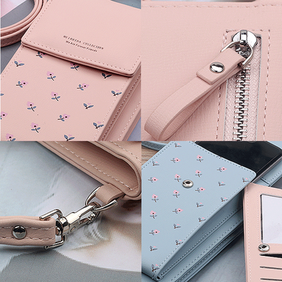 Women Phone CrossBody Shoulder Strap Wallet