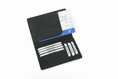 Slim Leather Travel Passport Wallet Holder RFID Blocking ID Card Case Cover