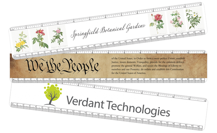 Custom PrintedPlastic Rulers