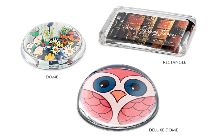 Custom Glass Paperweights with Gift Box included