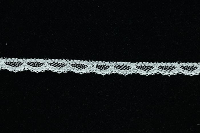 25 Inch Flat Lace, White (100 yards) MADE IN USA