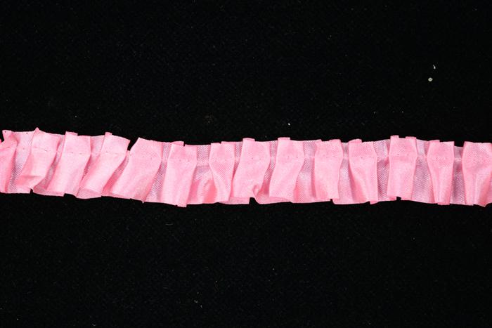 75 Inch Pink Pleated Ribbon (25 Yards) SALE ITEM