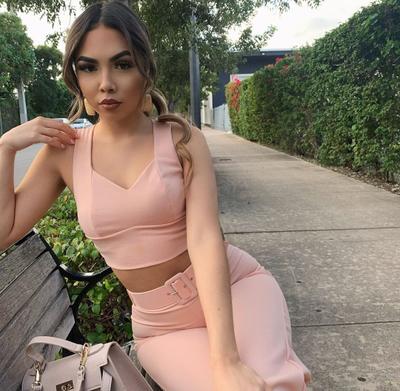 2 PCS SET PANTS WIDE LEGTH