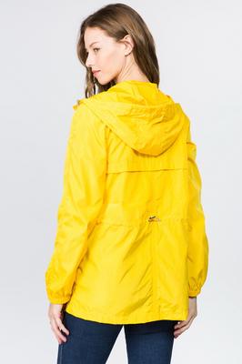 Long Nylon Rain Jacket