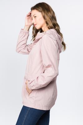 Long Nylon Rain Jacket