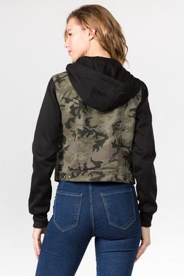Camo Print Jacket