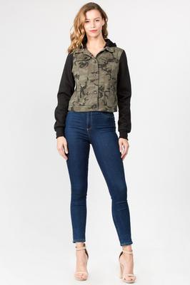 Camo Print Jacket