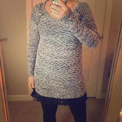 Boutique sweater. Great for Christmas photos.nMiracle