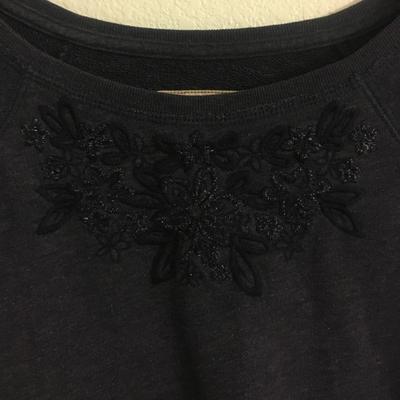 Gray Sweater with detailingnHollister