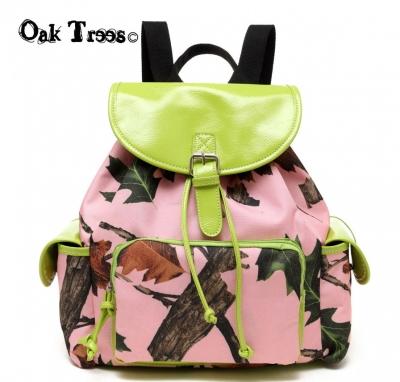 Lime Leaves N Trees Backpack - PML5 5252