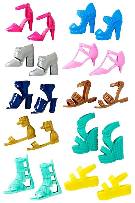 Barbie Shoe Assortment (18PK)