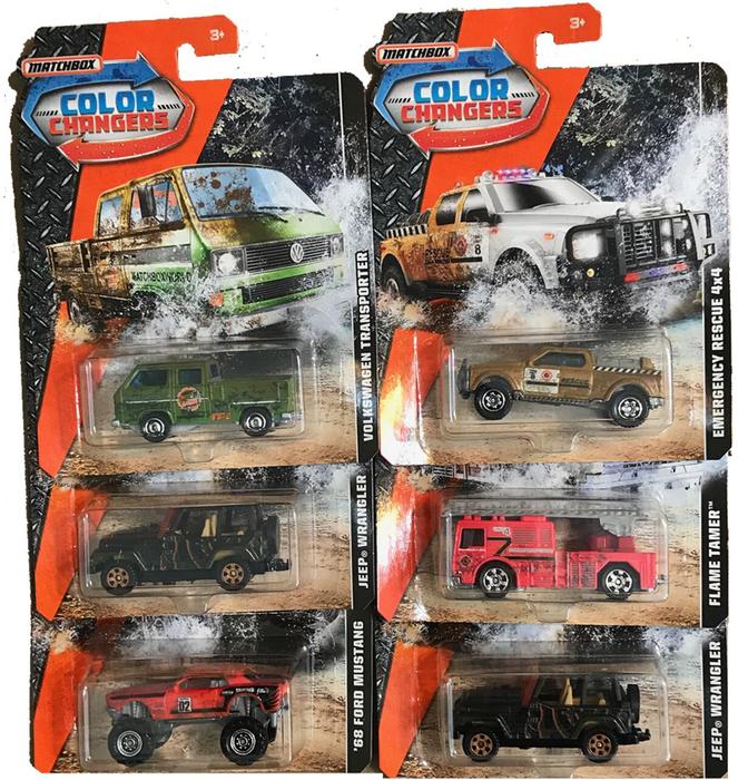 Matchbox Color Changer Diecast (10PK)