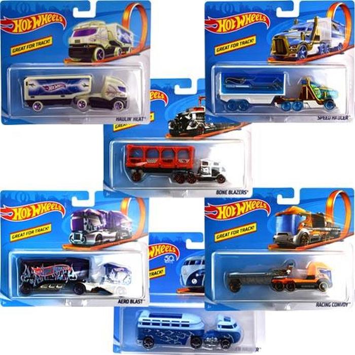 HOT WHEELS Track Trucks Asst (6PK)