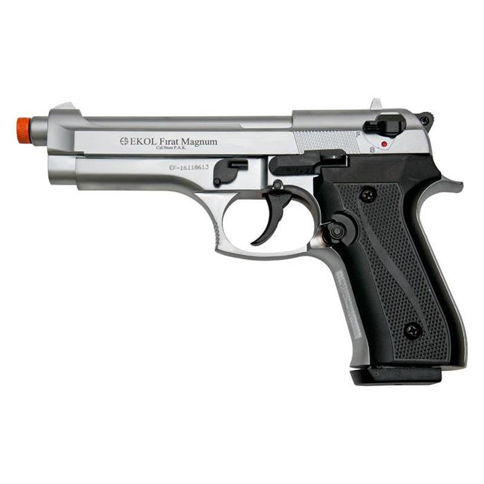 V92F Nickel Finish - Front Firing Blank Gun