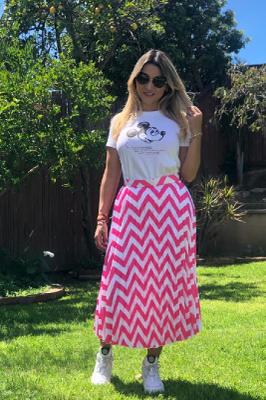 PLEATED SKIRT