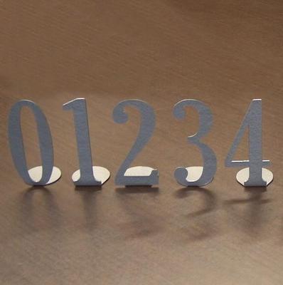 Metal Table Numbers- Single Digit