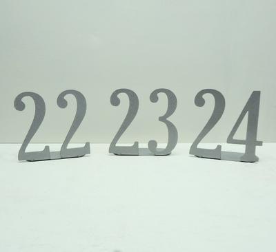Metal Table Numbers- Single Digit