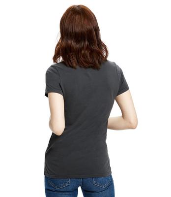 WOMEN'S SHORT SLEEVE JERSEY CREW - GARMENT DYED