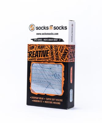 Men's Geometry Boxer Brief