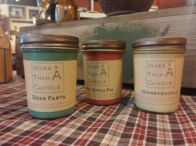 8 OZ JELLY JAR SOY CANDLE