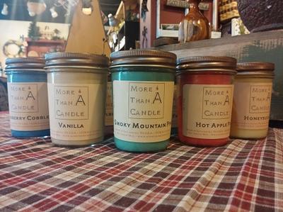 8 OZ JELLY JAR SOY CANDLE