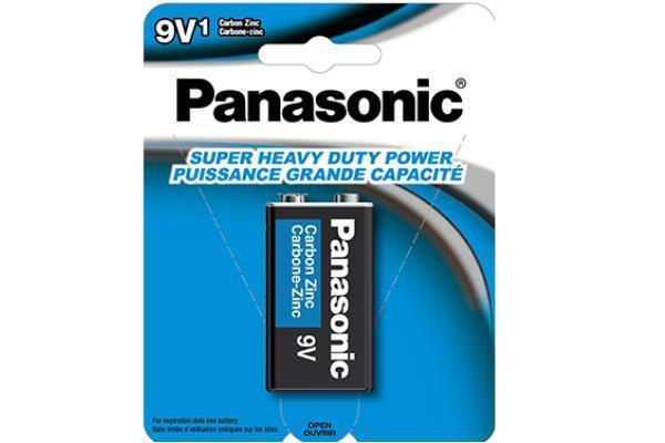 Panasonic Heavy Duty 9V1 Carbon Zinc Battery (48 Cards of 1)