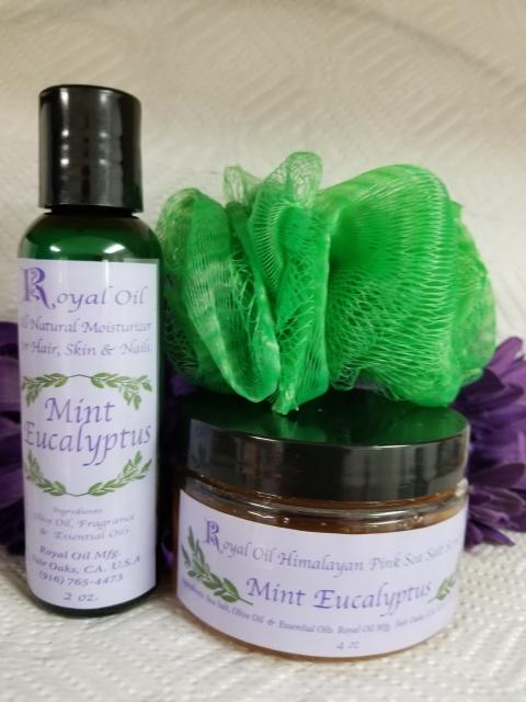 SCRUB KIT MINT EUCALYPTUS