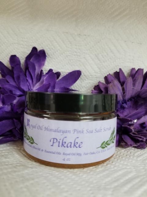 HIMALAYAN SEA SALT SCRUB PIKAKE (HAWAIIAN JASMINE) (4OZ)