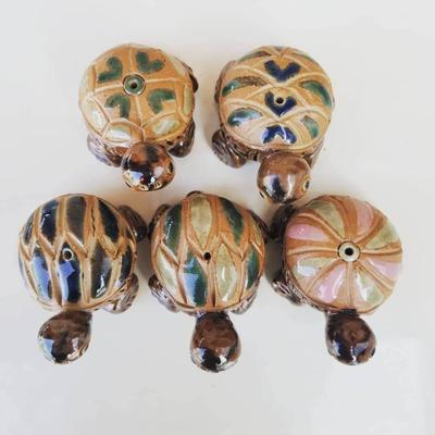 Ceramic Turtle Incense Holder Set of 2