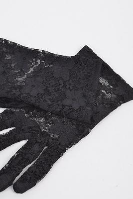 Flower Fishnet Glove