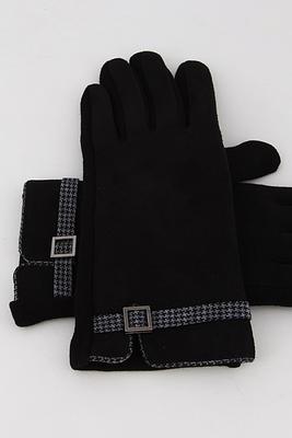 Winter Fashion Glove With Belt 6jca