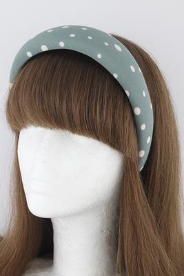 Padded Dot Fabric Headband