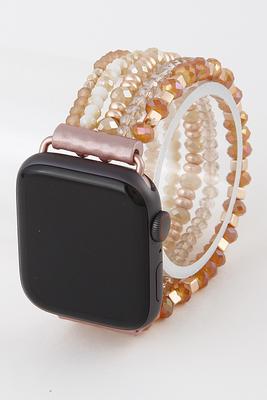 Handmade Style Beaded Iwatch Band  9ibc