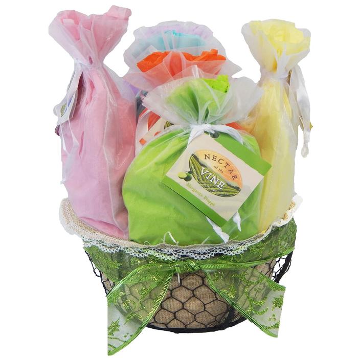 FRAPPЙ WIRE GIFT BASKET (6 PACK)