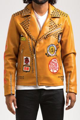Japan Heritage Moto Jacket (Beige)