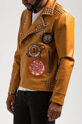 Japan Heritage Moto Jacket (Beige)
