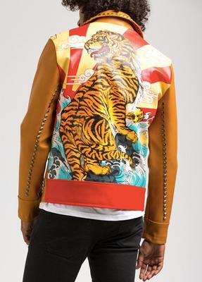 Japan Heritage Moto Jacket (Beige)
