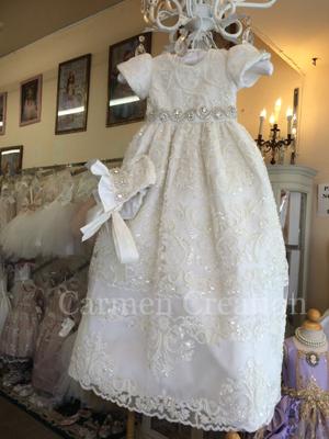 My Lady Baptism Gown Ivory