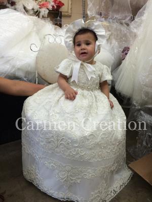 My Lady Baptism Gown Ivory