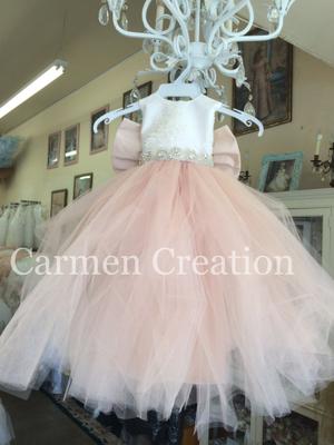 Mini Bride Flower Girl Dress 1001